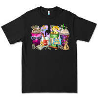 Black boss babe coffee cups Premium Tee - Zillion Design Studio