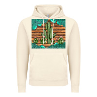 Vintage Artic cactus gemstone Vintage Hoodie - JahusDesignShop