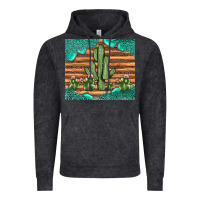 Vintage Black cactus gemstone Vintage Hoodie - JahusDesignShop