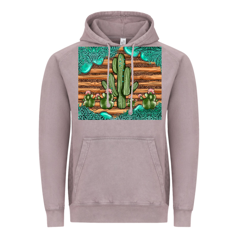 Cactus Gemstone Vintage Hoodie by JahusDesignShop | Teevron