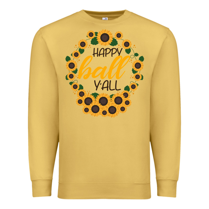 Happy Fall Sunflowers Premium Sweatshirt by Bettercallsaul | Teevron