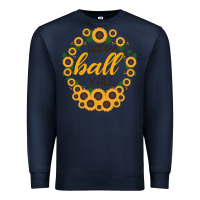 Navy Happy Fall Sunflowers Premium Sweatshirt - Bettercallsaul