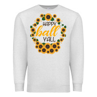 Oatmeal Heather Happy Fall Sunflowers Premium Sweatshirt - Bettercallsaul