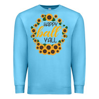 Ocean Blue Happy Fall Sunflowers Premium Sweatshirt - Bettercallsaul