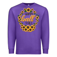 Purple Happy Fall Sunflowers Premium Sweatshirt - Bettercallsaul