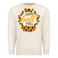 Sandshell Happy Fall Sunflowers Premium Sweatshirt - Bettercallsaul
