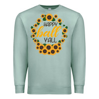 Seafoam Happy Fall Sunflowers Premium Sweatshirt - Bettercallsaul