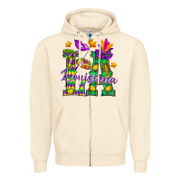 Sandshell Louisiana Zipper Hoodie - BundleAndBundleShop
