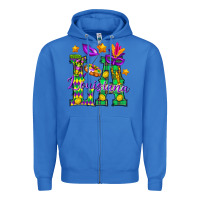 True Royal Louisiana Zipper Hoodie - BundleAndBundleShop