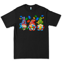 Black autism gnomes Premium Tee - AdoDesignShop