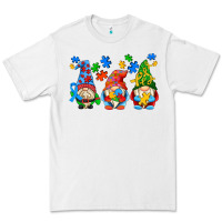White autism gnomes Premium Tee - AdoDesignShop