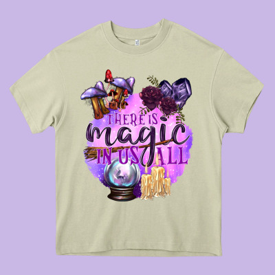 There Is Magic In Us All Heavy Core Tee Designed By Texasbilliewilder