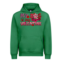 Emerald my dog is my valentine Urban Hoodie - OliviaCreatesArt