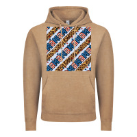 Vintage Coffee american mama leopard seamless pattern Vintage Hoodie - BundleAndBundleShop