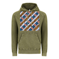 Vintage Olive american mama leopard seamless pattern Vintage Hoodie - BundleAndBundleShop