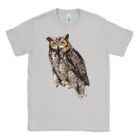 Moon Dust Great Horned Owl Classic Tee - LillyAllenDesigns