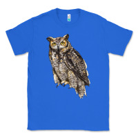True Royal Great Horned Owl Classic Tee - LillyAllenDesigns