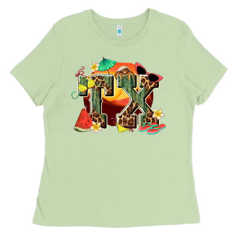 Summer Tx Ladies Tee by texasbilliewilder | Teevron