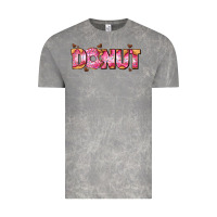 Donut With Donut And Hearts Vintage Tee | Teevron