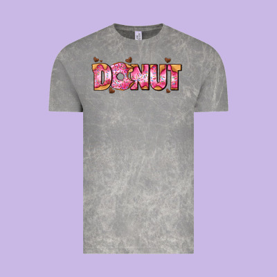 Donut With Donut And Hearts Vintage Tee Designed By Adodesignshop