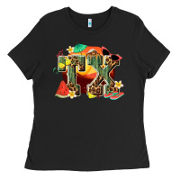 Black summer tx Ladies Tee - texasbilliewilder