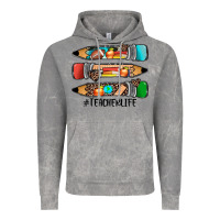 Cloud Rock #teacherlife pencils Vintage Hoodie - JahusDesignShop