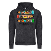 Vintage Black #teacherlife pencils Vintage Hoodie - JahusDesignShop