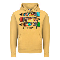 Vintage Mustard #teacherlife pencils Vintage Hoodie - JahusDesignShop