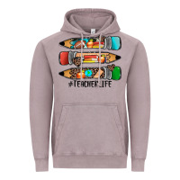 Vintage Zinc #teacherlife pencils Vintage Hoodie - JahusDesignShop