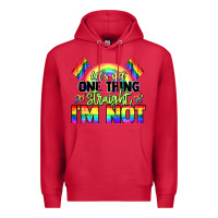 Cardinal Let's get one thing straight i'm not Pride LGBTQ+ Premium Hoodie - NancyCooperArtShop