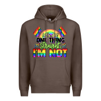 Coffee Let's get one thing straight i'm not Pride LGBTQ+ Premium Hoodie - NancyCooperArtShop