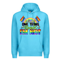 Ocean Blue Let's get one thing straight i'm not Pride LGBTQ+ Premium Hoodie - NancyCooperArtShop