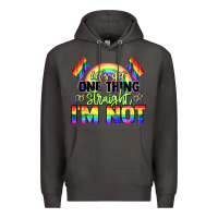Smoke Let's get one thing straight i'm not Pride LGBTQ+ Premium Hoodie - NancyCooperArtShop