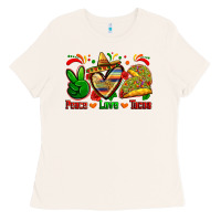 Bone peace love tacos Ladies Tee - Zillion Design Studio