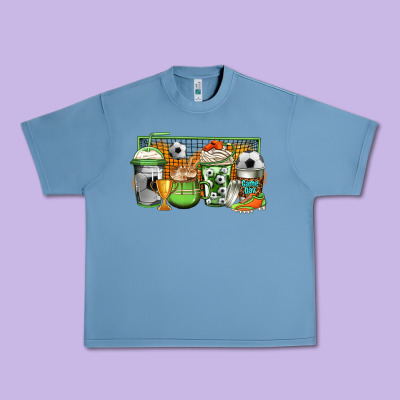Soccer Coffee Urban Heavy Tee Designed By Jasminsmagicworld