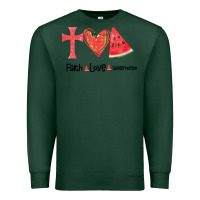 Sports Green Faith Love Watermelon Premium Sweatshirt - Bettercallsaul