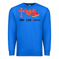 True Royal Faith Love Watermelon Premium Sweatshirt - Bettercallsaul