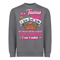 Storm as a taurus girl zodiac girls Heavyweight Sweatshirt - Jasminsmagicworld