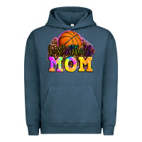 Pigment Midnight Navy basketball mom Urban Hoodie - OliviaCreatesArt