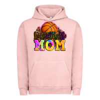 Pigment Salmon basketball mom Urban Hoodie - OliviaCreatesArt