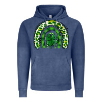 Vintage Denim St Patrick Rainbow Vintage Hoodie - Jasminsmagicworld
