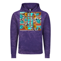 Cloud Purple western nana Vintage Hoodie - RanaPortraitStore