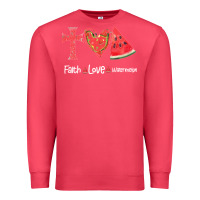 Cardinal Faith Love Watermelon Premium Sweatshirt - Bettercallsaul