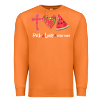Carrot Faith Love Watermelon Premium Sweatshirt - Bettercallsaul