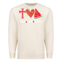 Sandshell Faith Love Watermelon Premium Sweatshirt - Bettercallsaul
