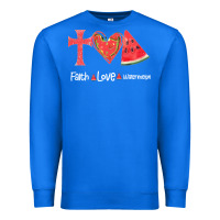True Royal Faith Love Watermelon Premium Sweatshirt - Bettercallsaul
