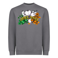 Storm ireland flag Heavyweight Sweatshirt - NancyCooperArtShop