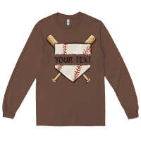 Chestnut preview custom baseball Long Sleeve Tee - MaliasSmallBusiness