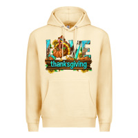 Pina Colada Love Thanksgiving with Turkey Premium Hoodie - texasbilliewilder