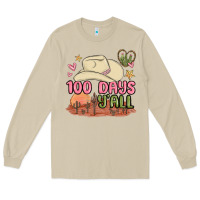Mushroom 100 days y'all malia Long Sleeve Tee - MaliasSmallBusiness